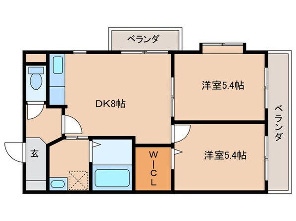 プリムローズの物件間取画像